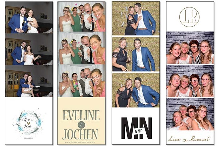 Fotobedankje huwelijksfeest
