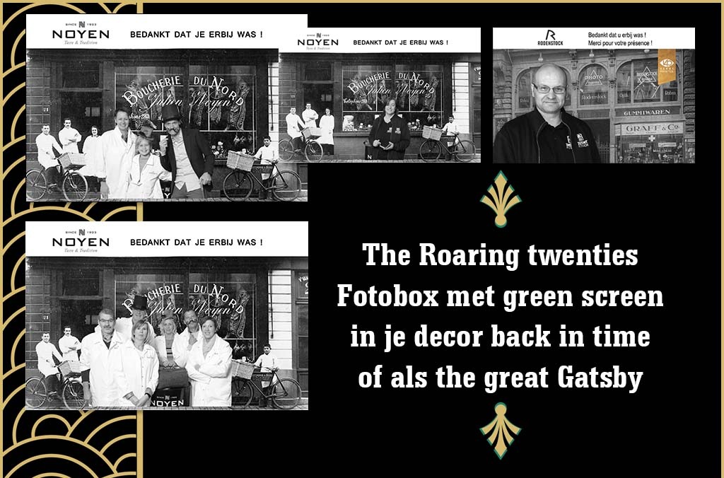 Great Gatsby photobooth animatie