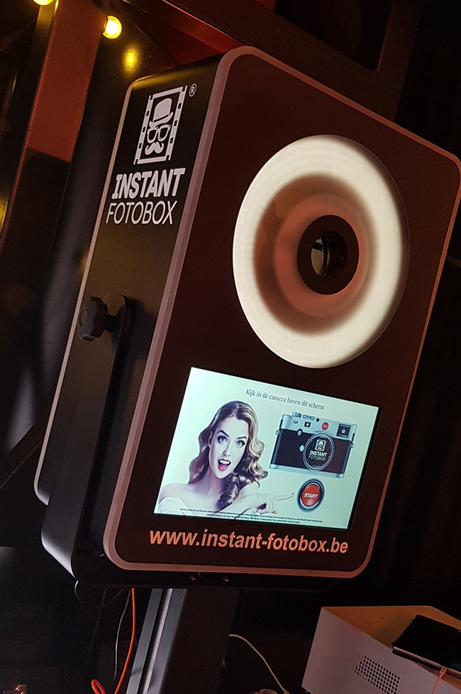 Led licht fotobox
