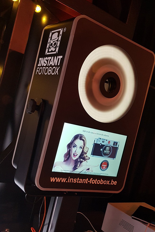 Led licht fotobox