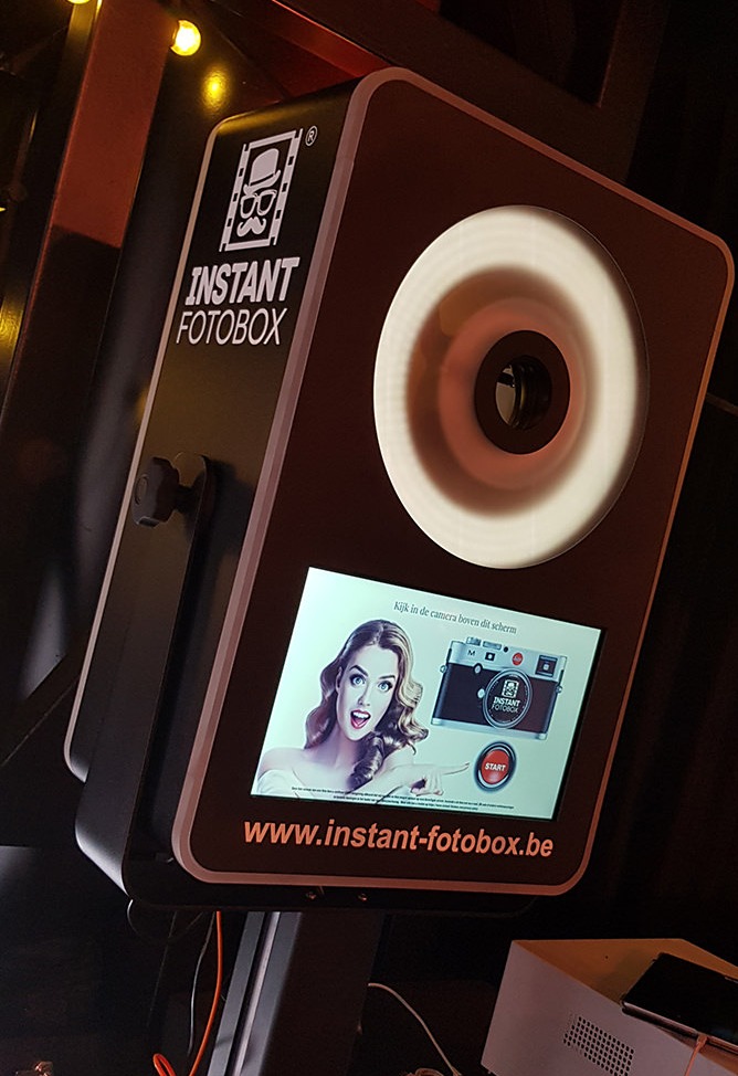 Led licht fotobox