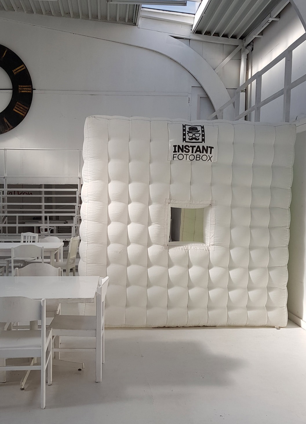White cube fotobox te Gent